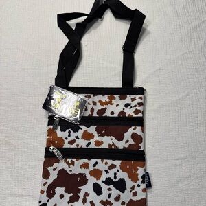 N GILCow Print Crossbody Bag